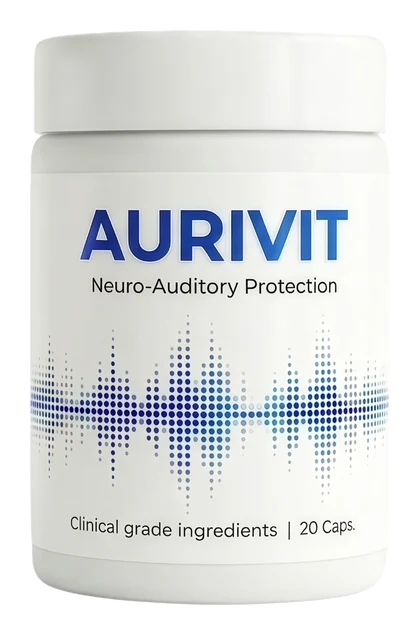 Aurivit – Dose mit Kapseln, „Neuro-Auditory Protection“, 20 Kapseln