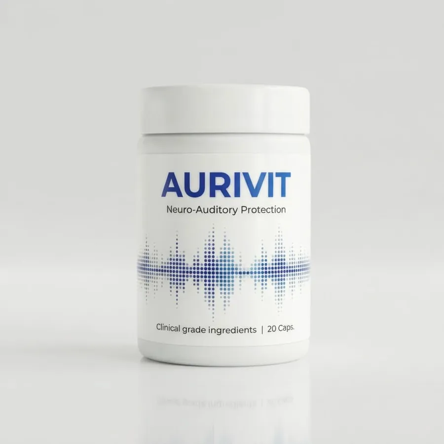 Aurivit – Dose mit Kapseln, „Neuro-Auditory Protection“, 20 Kapseln